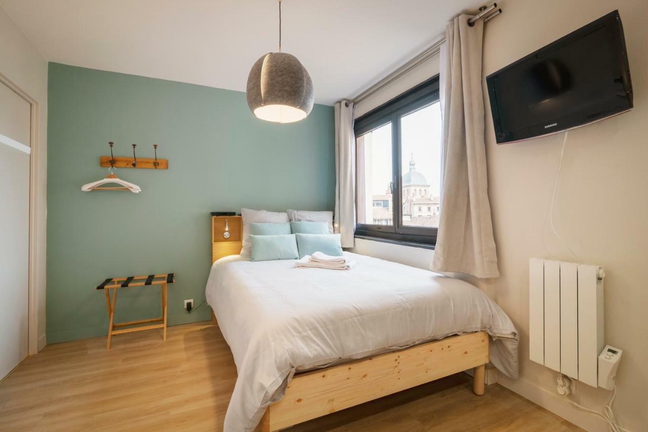 圖盧茲Hypercentre, Calme, Cosy, Parking Gratuit, Netflix Gratuit公寓 外观 照片