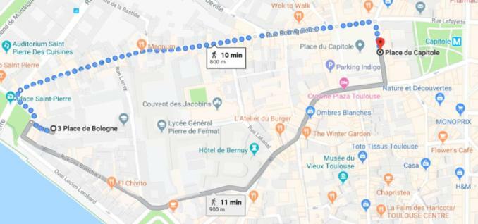 圖盧茲Hypercentre, Calme, Cosy, Parking Gratuit, Netflix Gratuit公寓 外观 照片